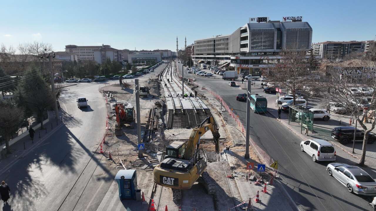 Konya’nın yeni raylı sistem hattında sona gelindi 6
